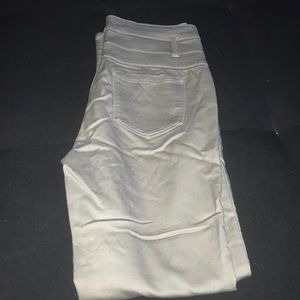 Gray high waisted jeggings